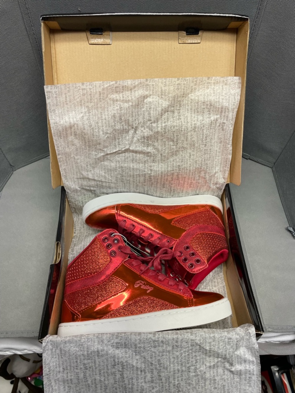 Pastry Pop Tart Glitter America’s #1 Dance Sneaker Size 5 New w/Box